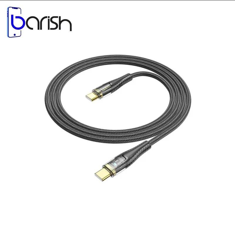 کابل دیتا و شارژ دو سر Type-C هوکو مدل U121 — تصویر ۵