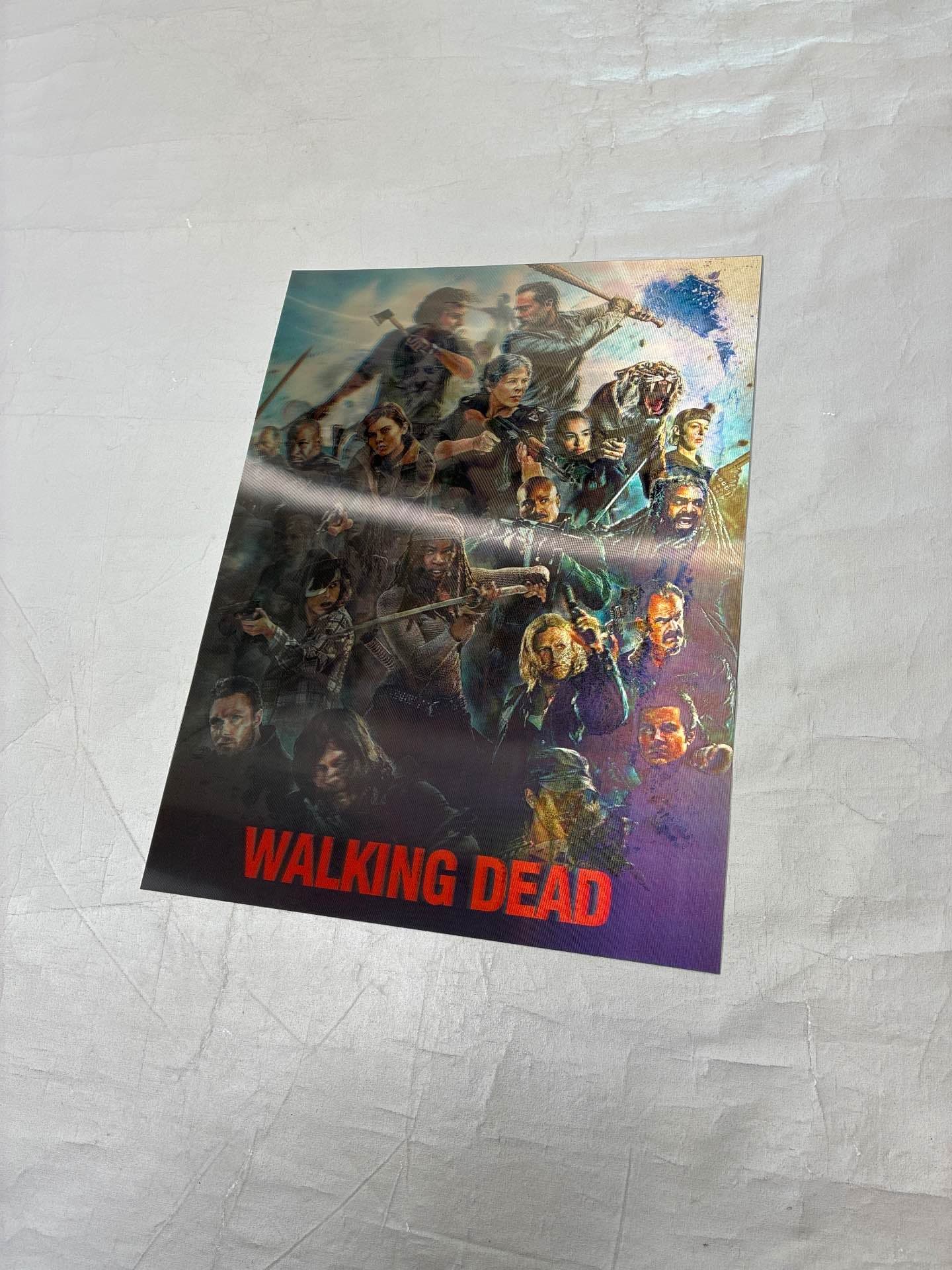 پوستر سه بعدی The walking dead — تصویر ۲