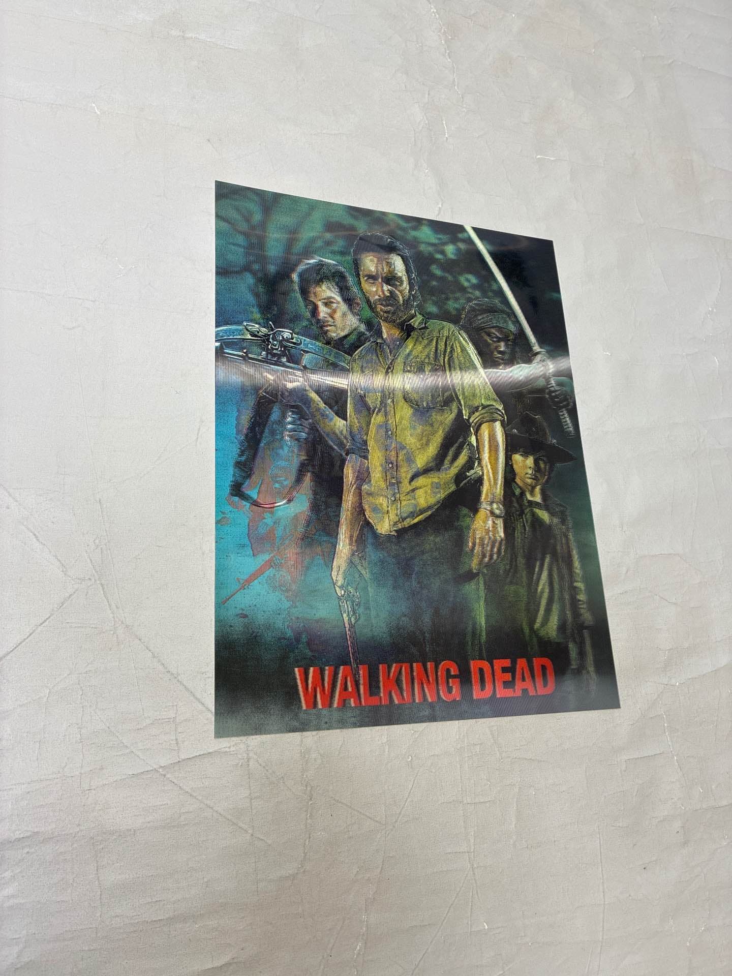 پوستر سه بعدی The walking dead — تصویر ۳