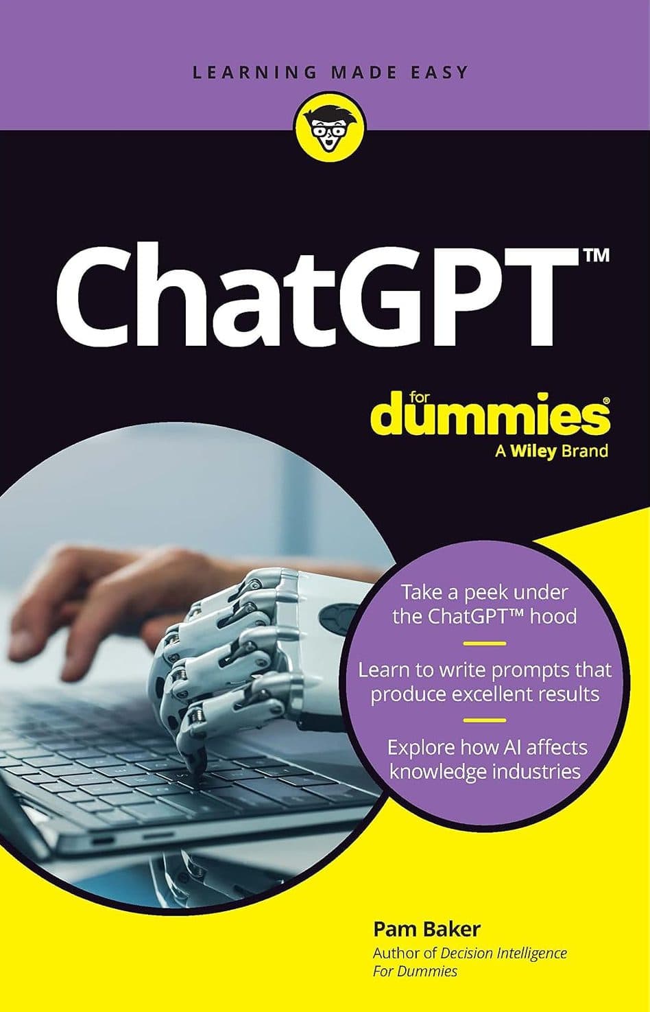 کتاب چتجیپیتی به زبان ساده (ChatGPT For Dummies) نسخه انگلیسی PDF | پم بیکر