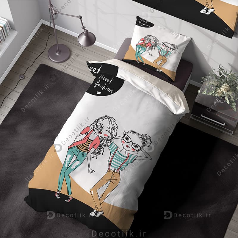روتختی طرح فانتزی دخترانه DK-1017