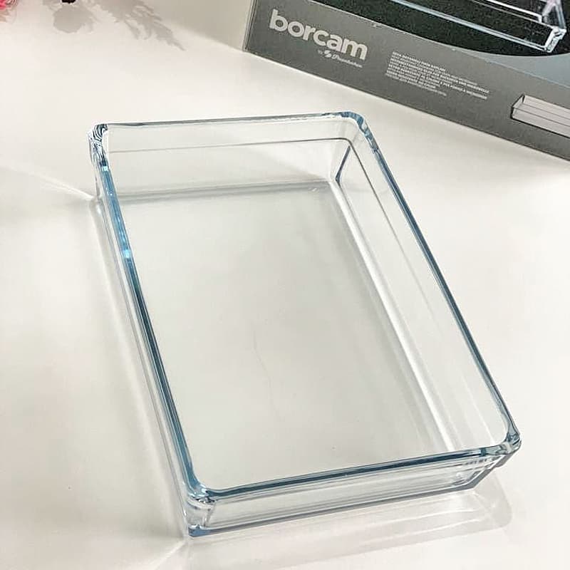 تابه مستطیل بورجام سایز 20*28 کد 59324 — تصویر ۳