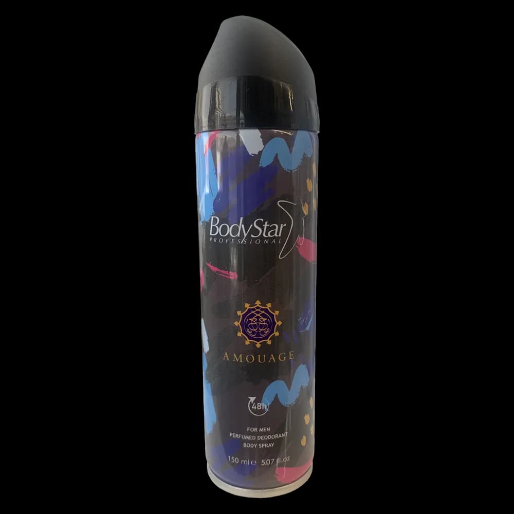 اسپری خوشبوکننده بدن Body Star مدل آمواج (Amouage) | رایحه لوکس، گرم و ماندگار