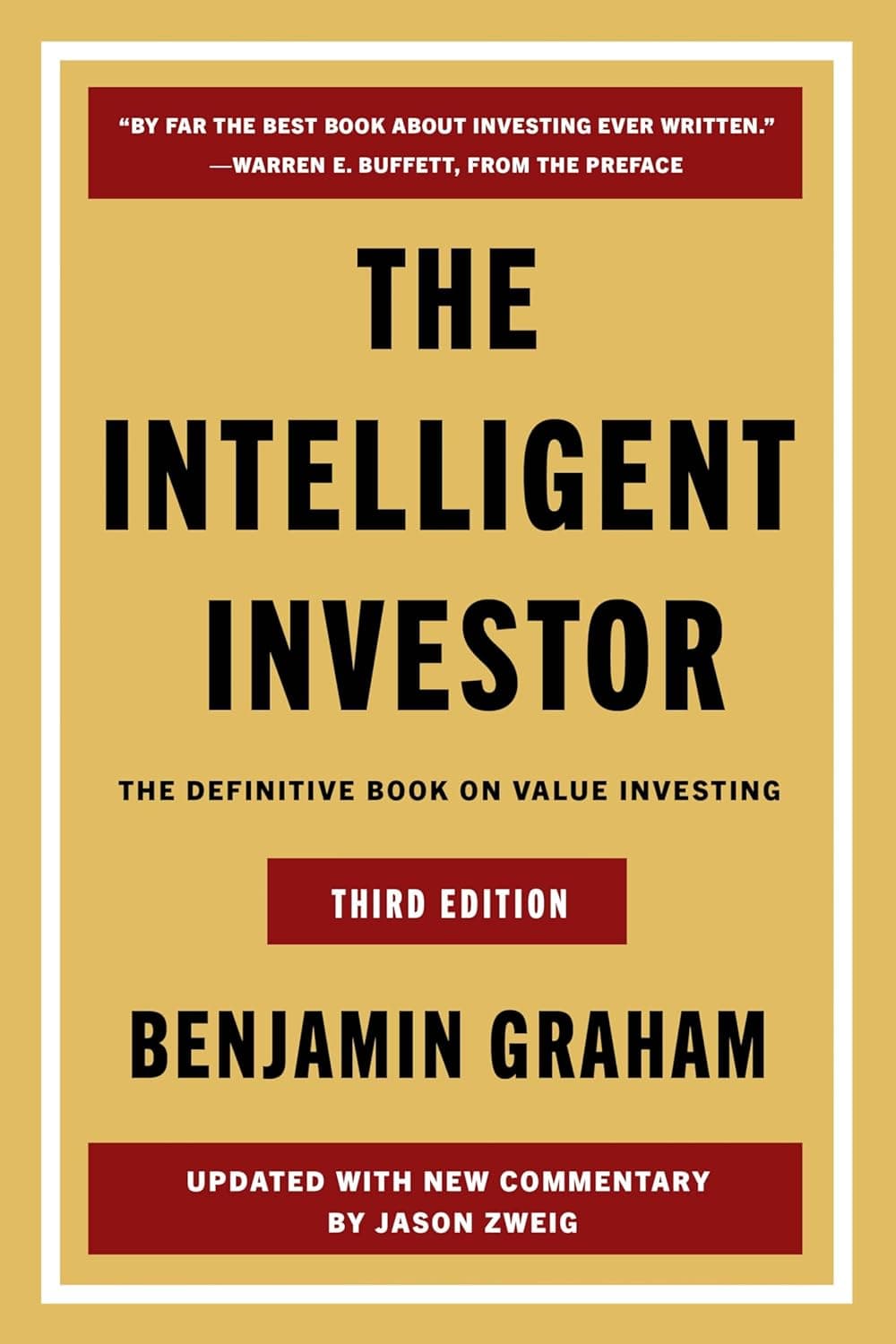 کتاب سرمایهگذار هوشمند، ویرایش سوم (The Intelligent Investor, 3rd Edition) نسخه انگلیسی PDF | بنجامین گراهام