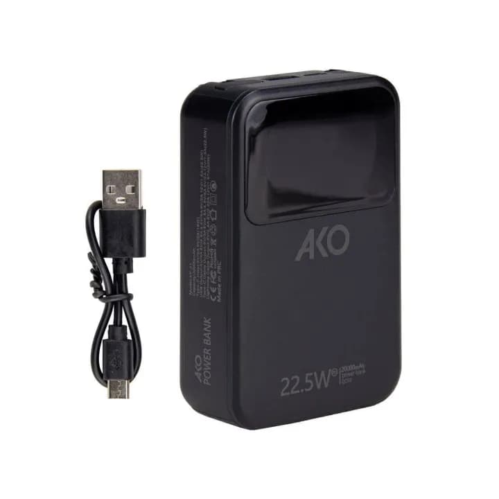 پاوربانک آکو مدل AP-21 Mini با ظرفیت 20000 میلی آمپر با توان خروجی 22.5 وات