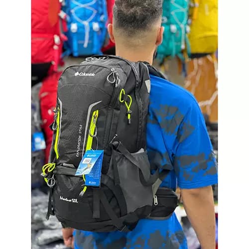 کوله پشتی کوهنوردی 50 لیتری کلمبیا مدل الکترون ا Columbia 50 liter backpack — تصویر ۳