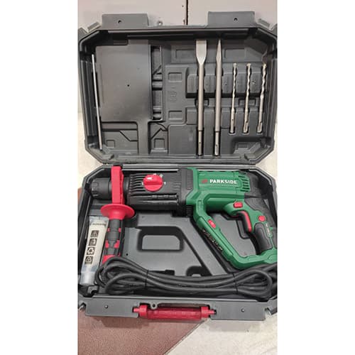 دریل تخریب 3 کاره 1050 وات پارکساید مدل parkside PBH 1050 C3 — تصویر ۳