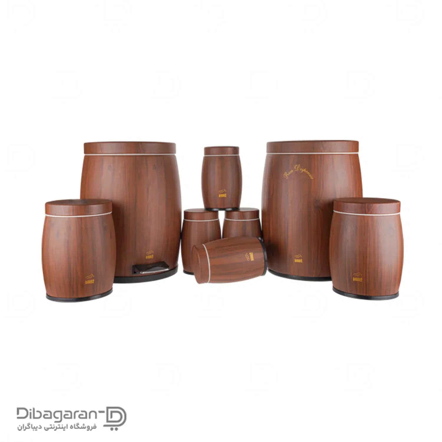 سرویس آشپزخانه 8 پارچه خمره ای بهاز کالا کد dk07210