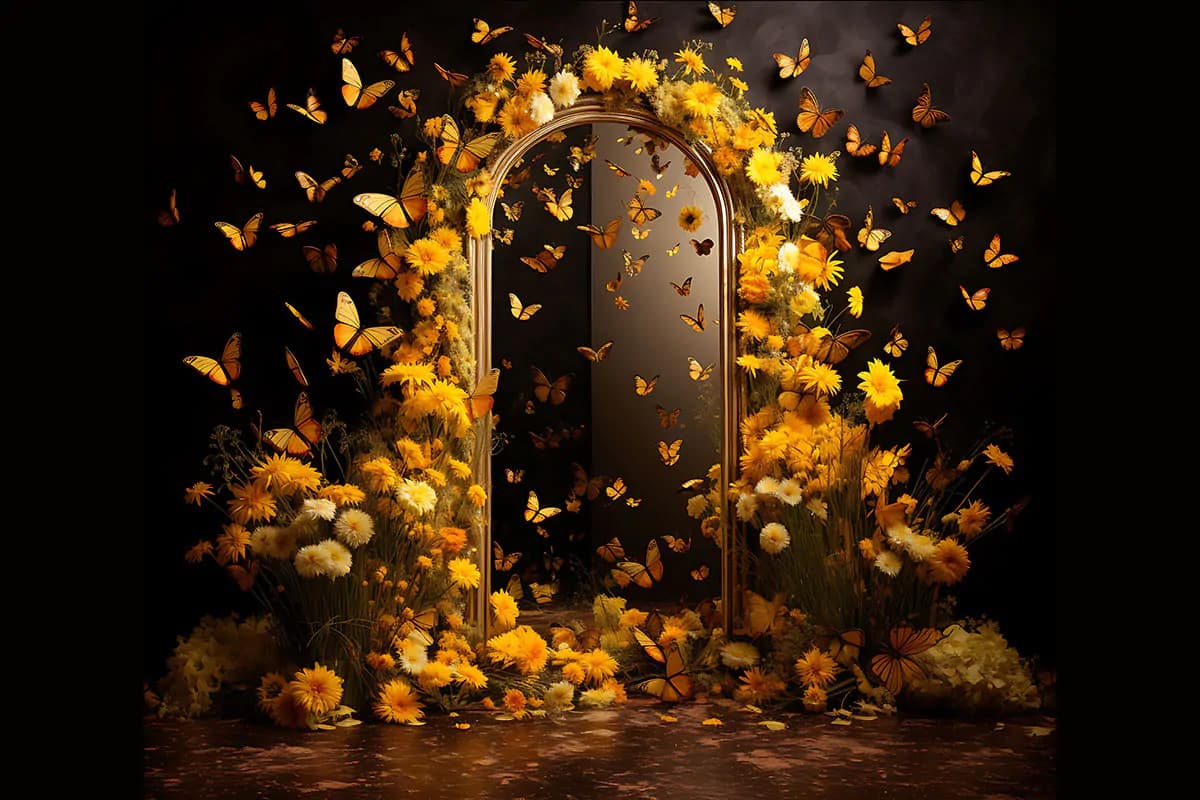 36 بک گراند پروانه برای آتلیه عکاسی — تصویر ۸