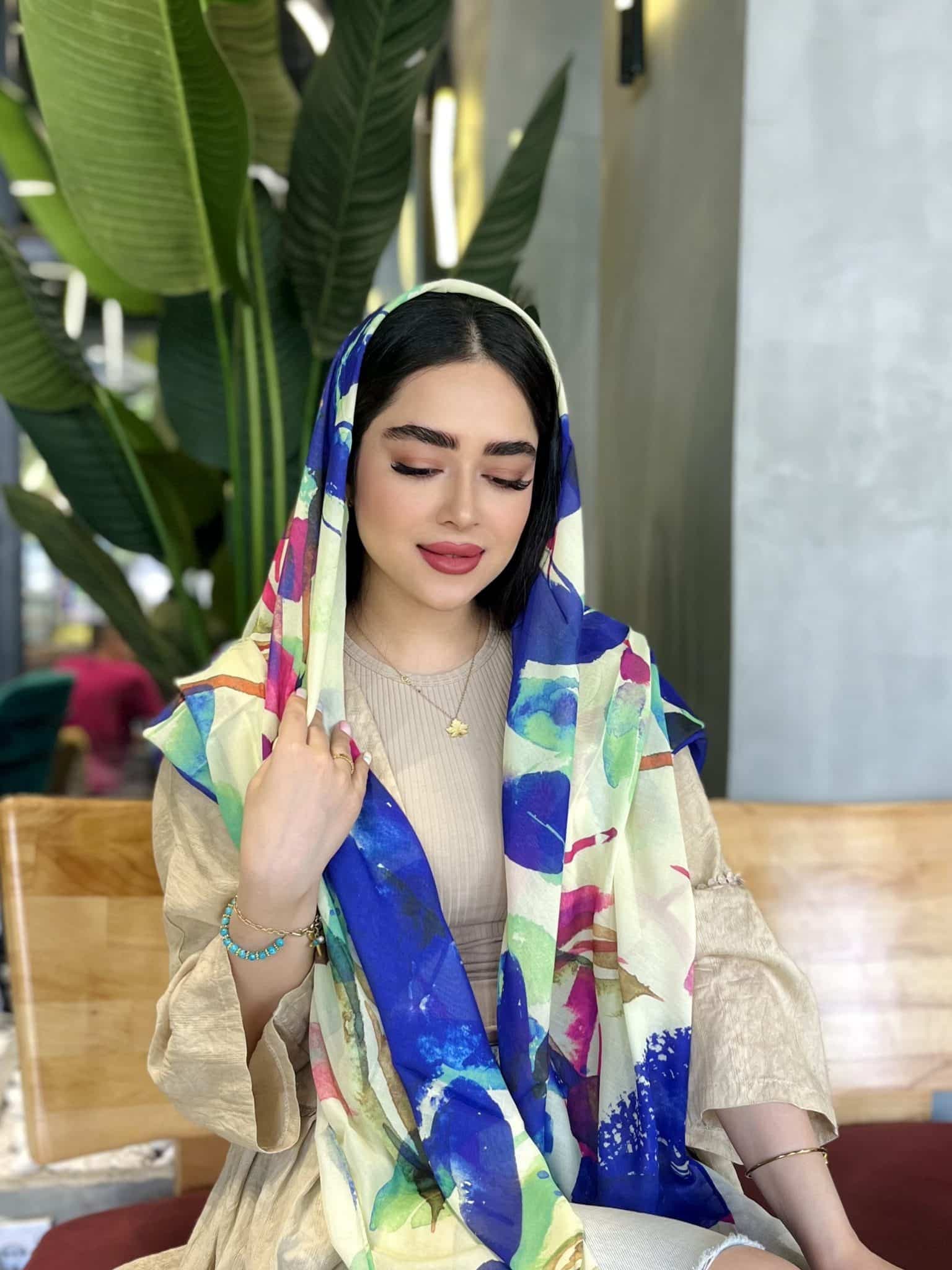 روسری نخی بهاره ۰۱۱۶۴ — تصویر ۲
