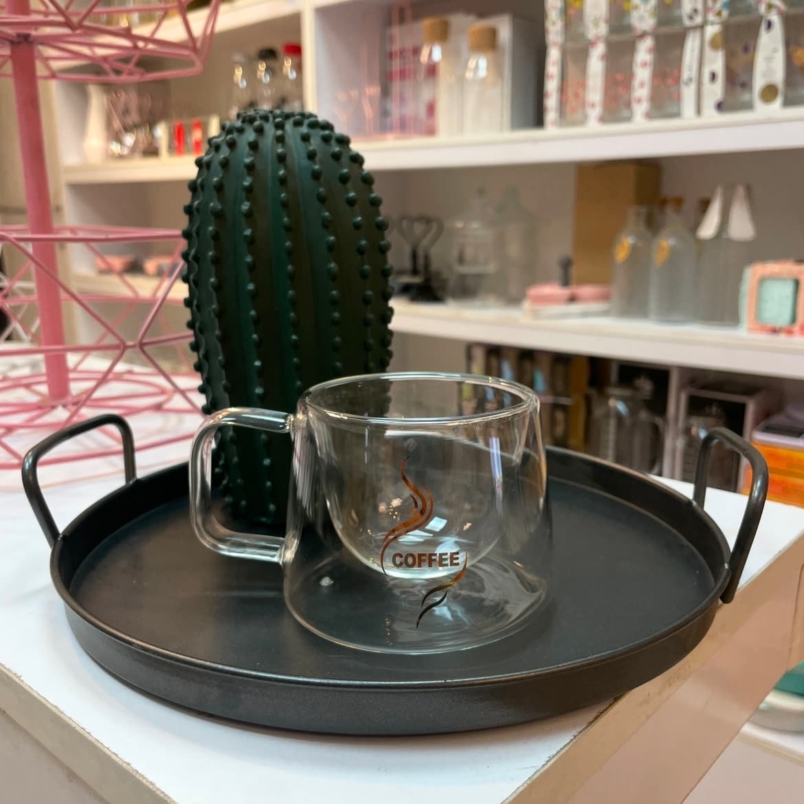 ماگ دو جداره کافی COFFEE — تصویر ۲