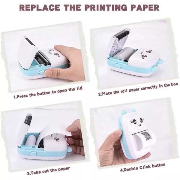 مینی پرینتر جیبی و لیبلزن MiNi Printer — تصویر ۶