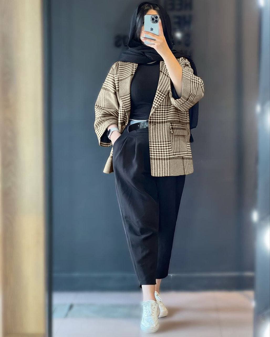 پالتو زنانه مدل دلتا — تصویر ۵