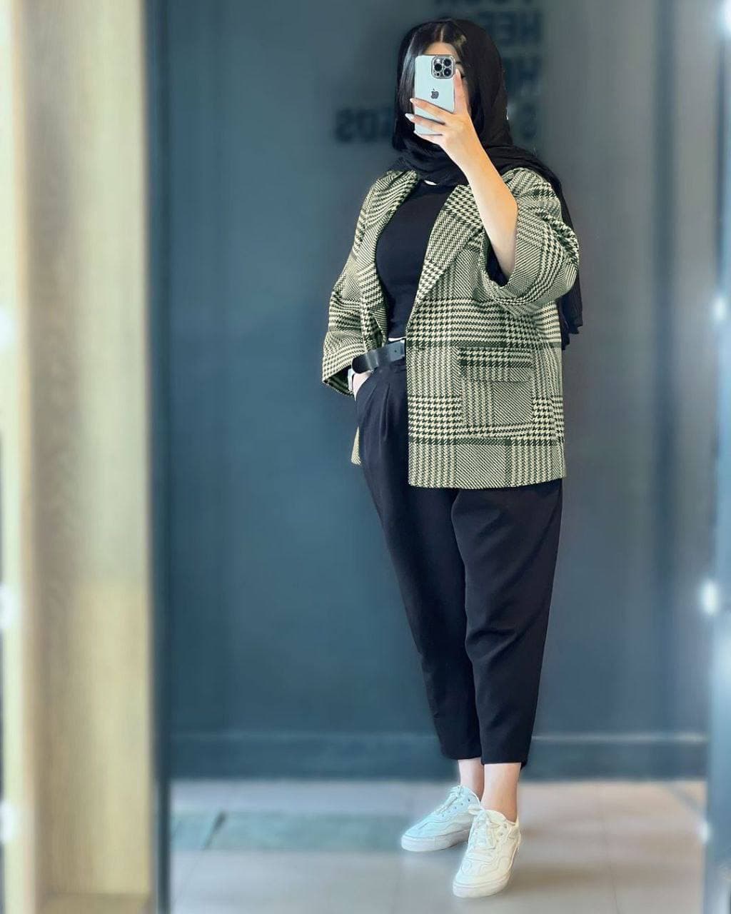 پالتو زنانه مدل دلتا — تصویر ۴