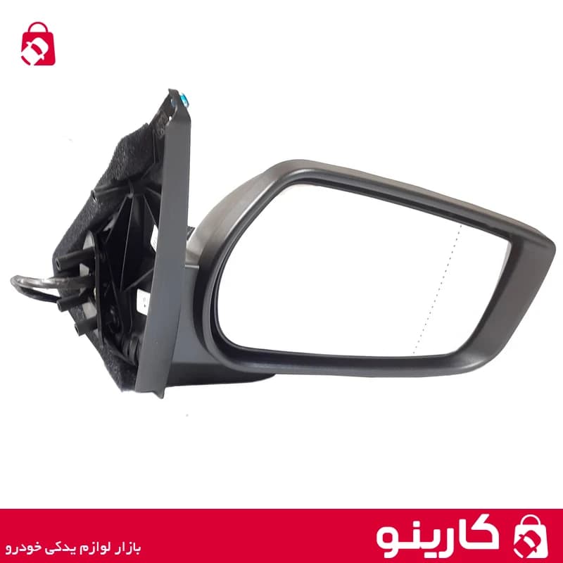 آینه بغل برقی راست پژو پارس کروز طرح جدید تاشو برقی لنز دار