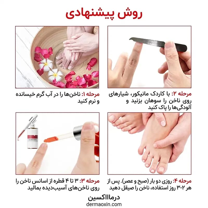 سرم تقویت کننده و ترمیم ناخن لانبنا — تصویر ۴