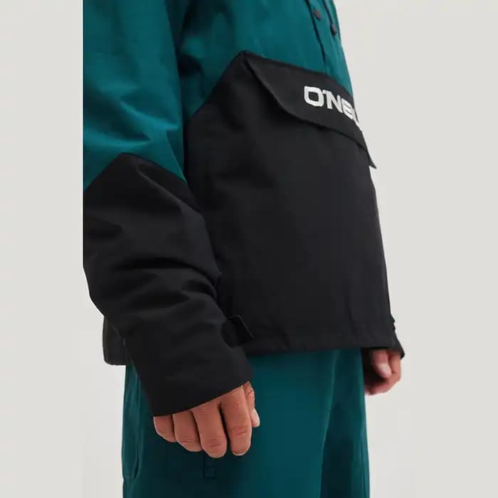 کاپشن اسکی مردانه O’NEILL ANORAK DEEP TEAL — تصویر ۴