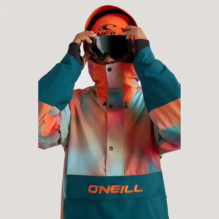 کاپشن اسکی مردانه O’NEILL ANORAK BLUE PRINT — تصویر ۴