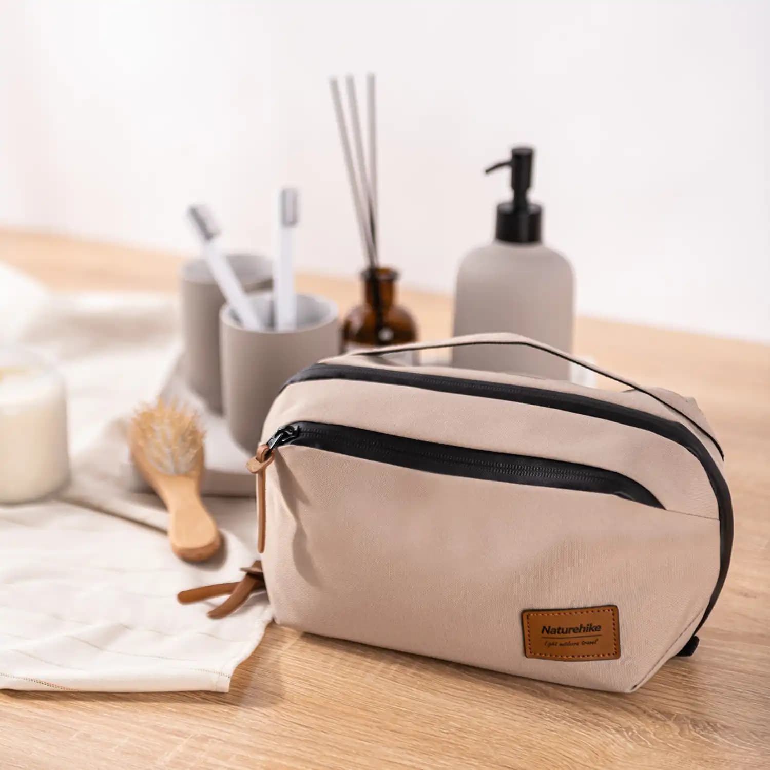 کیف لوازم آرایش نیچرهایک مدل Travel Toiletry Bag NH20SN009 — تصویر ۸