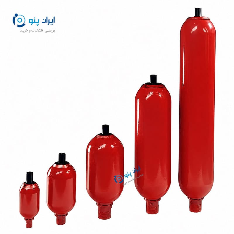 آکومولاتور بلادری ظرفیت 2.5 لیتر فشار 330 بار هیداک HYDAC