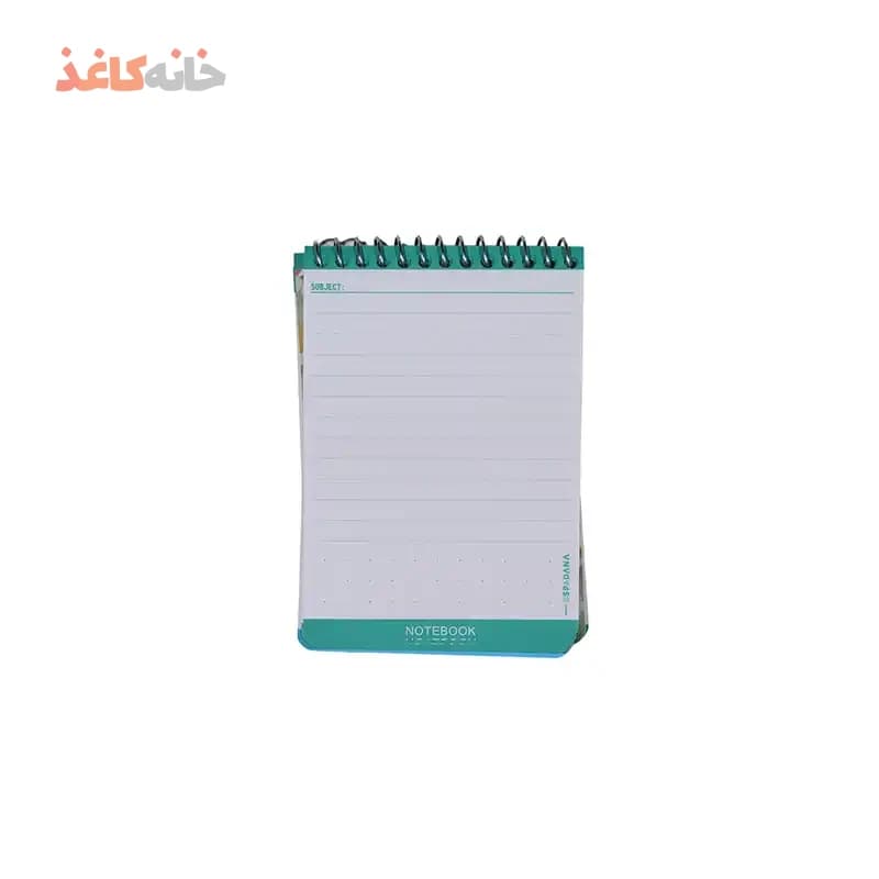 یادداشت 80 برگ فنری طلقی 1/16 اسپادانا طرح موش گوگولی — تصویر ۳