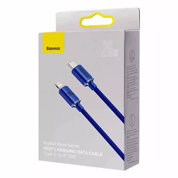 کابل تبدیل USB-C به لایتنینگ بیسوس مدل CAJY000303 طول 2 متر — تصویر ۶