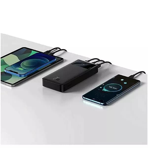 پاوربانک بیسوس مدل ppdml-m01 ظرفیت 20000 میلیآمپر ساعت — تصویر ۵