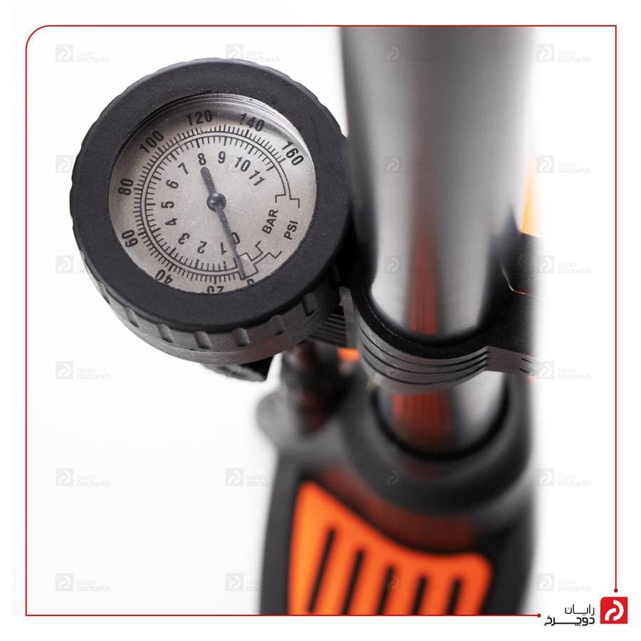 تلمبه زمینی ایستاده دوچرخه درجه دار PUMP PM-200 — تصویر ۵