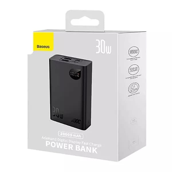 پاوربانک بیسوس مدل PPAD050101 ظرفیت 20000 میلی آمپر ساعت — تصویر ۴