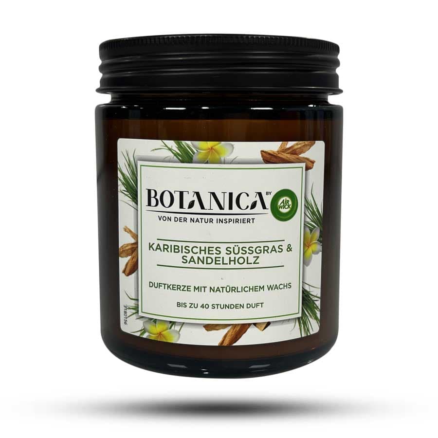 شمع خوشبو کننده هوا ایرویک مدل Botanica رایحه چوب صندل وزن 205 گرم