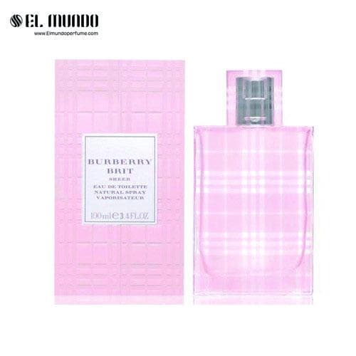 عطر ادکلن زنانه باربری باربری بریت شیر ادوتویلت ۱۰۰ میل Burberry Brit Sheer — تصویر ۲