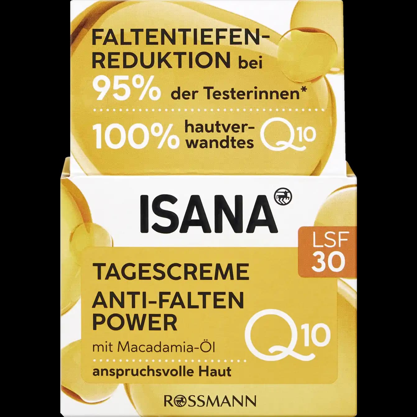 کرم روز ضد چروک کیوتن Q10spf30 ایسانا حجم 50ml