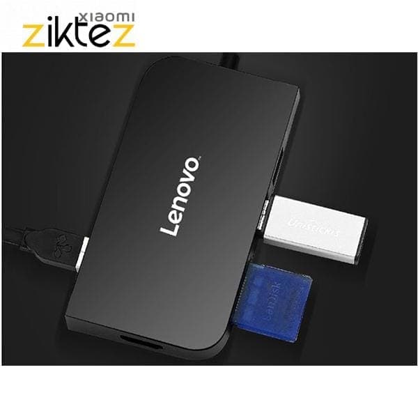 هاب 7 پورت Type C لنوو S707 ا Lenovo S707 7 in 1 Type C HUB Adapter HDMI PD3.0 SD/TF Reader(اورجینال اصلی ارسال فوری) — تصویر ۴