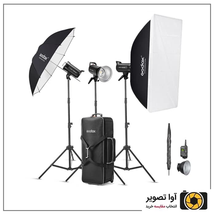 کیت فلاش استودیویی Godox SK300 II-V