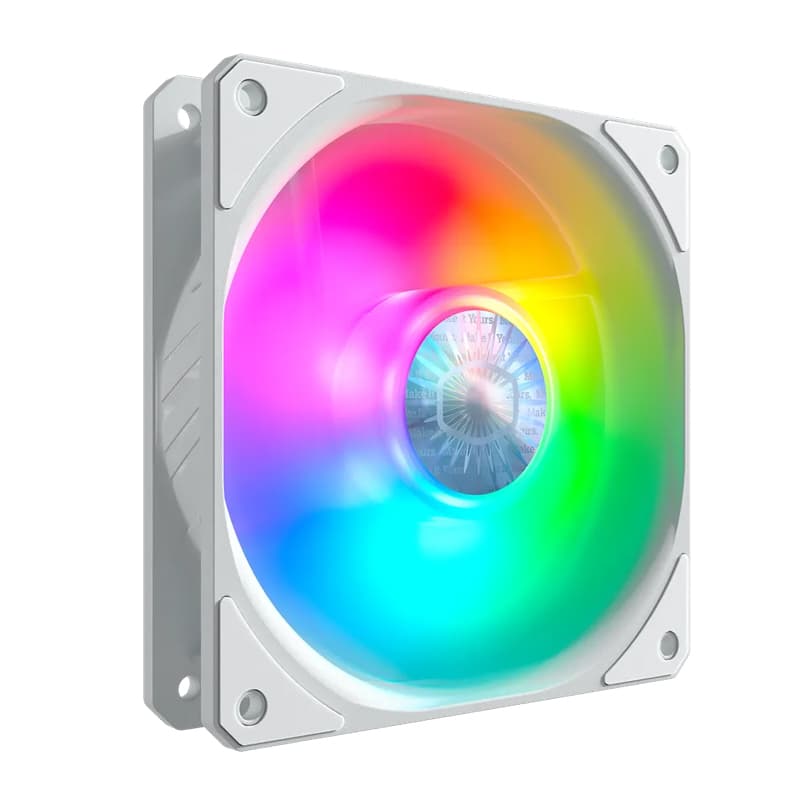 فن کیس کولر مستر مدل SICKLEFLOW 120 RGB WHITE 1 FAN — تصویر ۲