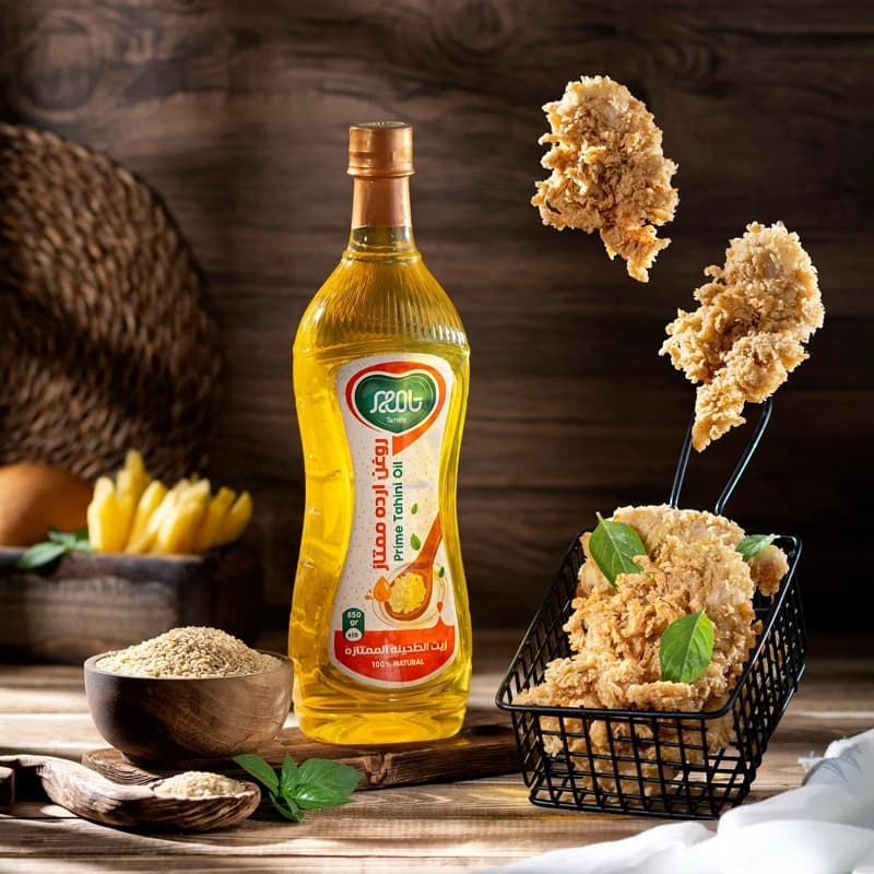 روغن مایع مخلوط خوراکی 850 گرم تامهر (روغن ذرت کانولا ، اُمگا3) — تصویر ۲