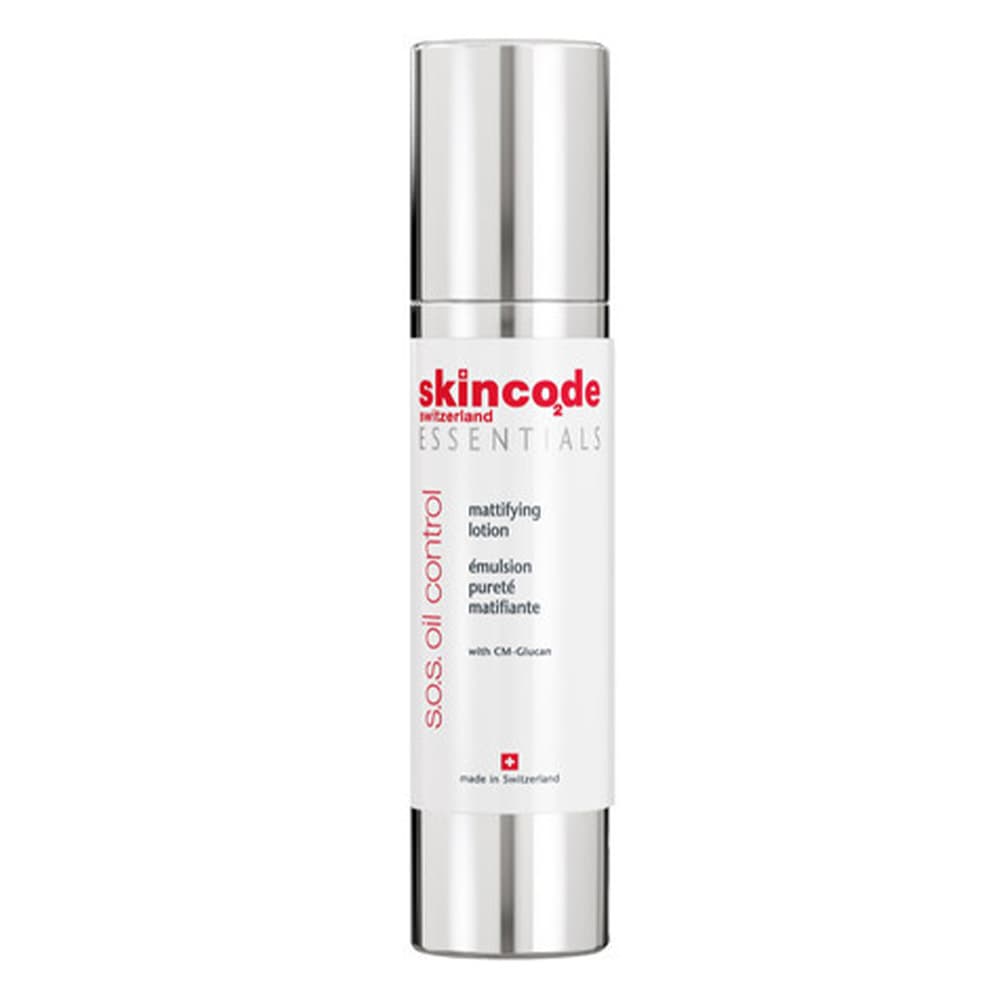 لوسیون مات کننده پوست چرب اسکین کد مدل S.O.S oil control حجم 50ml — تصویر ۳