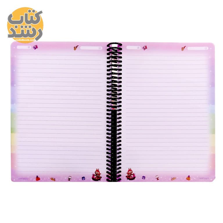 دفتر خط دار 100 برگ لانگو لبوبو — تصویر ۴