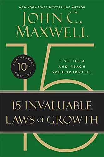 و دانلود نسخه کامل کتاب زبان اصلی The 15 Invaluable Laws of Growth: Live Them and Reach Your Potential Kindle Edition | دانلود کتاب خارجی