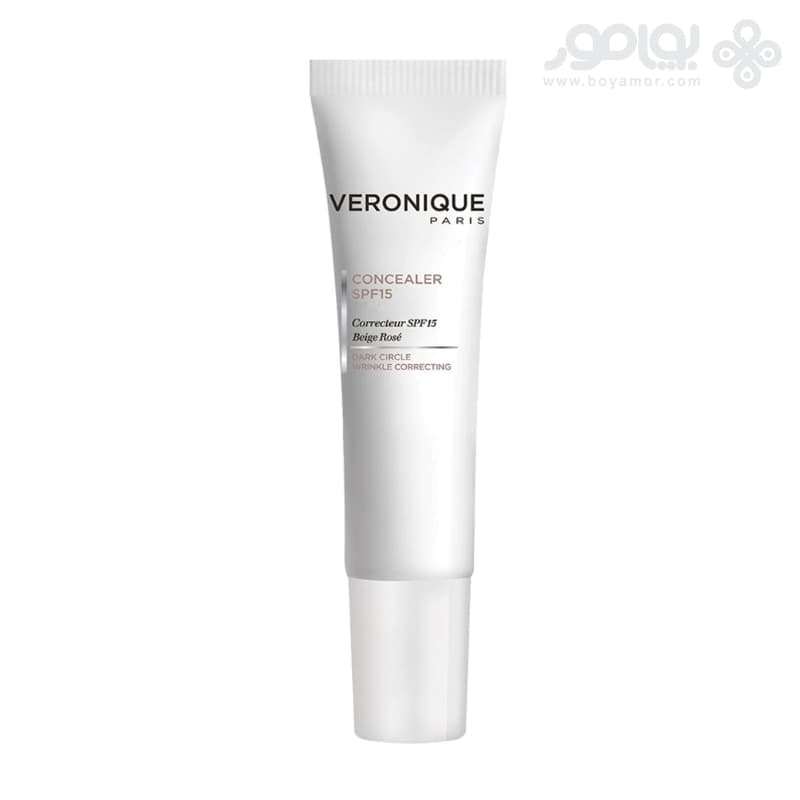 کانسیلر ورونیک حاوی SPF 15 رنگ بژ روشن حجم 15 میل