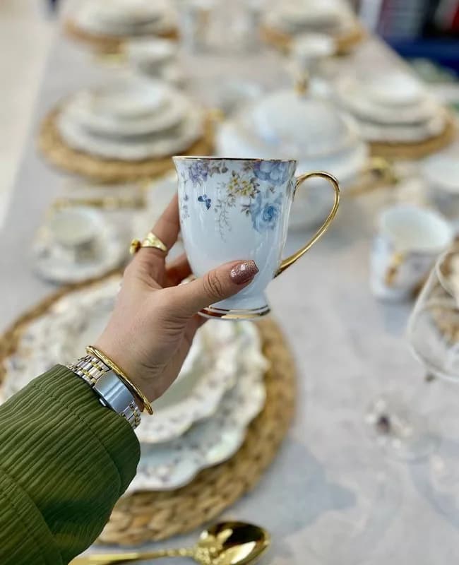 سرویس پذیرایی kit art ست کامل 6نفری midosa کد kit art 1015 — تصویر ۴