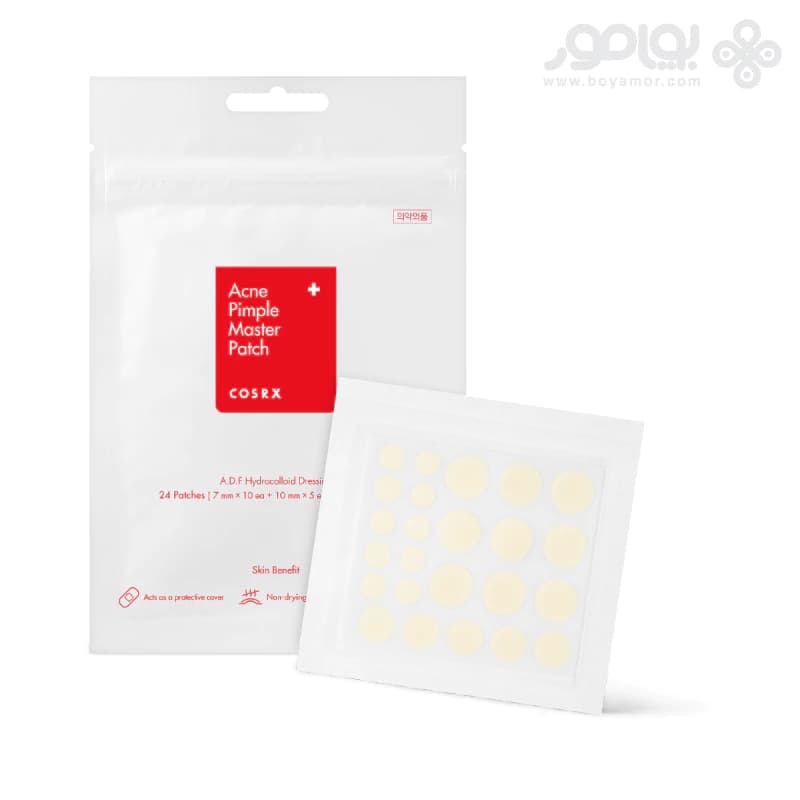 پچ ضد جوش کوزارکس مدل ACNE PIMPLE بسته 24 عددی — تصویر ۳