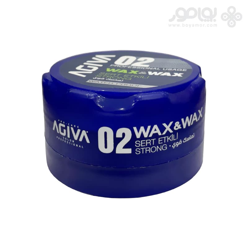 چسب موی ضد آب آگیوا WAX&WAX شماره 02 با نگهدارندگی قوی