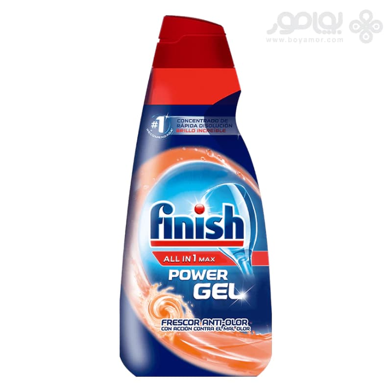 ژل ماشین ظرفشویی فینیش All In One مدل ANTI ODOR حجم 1000 میل