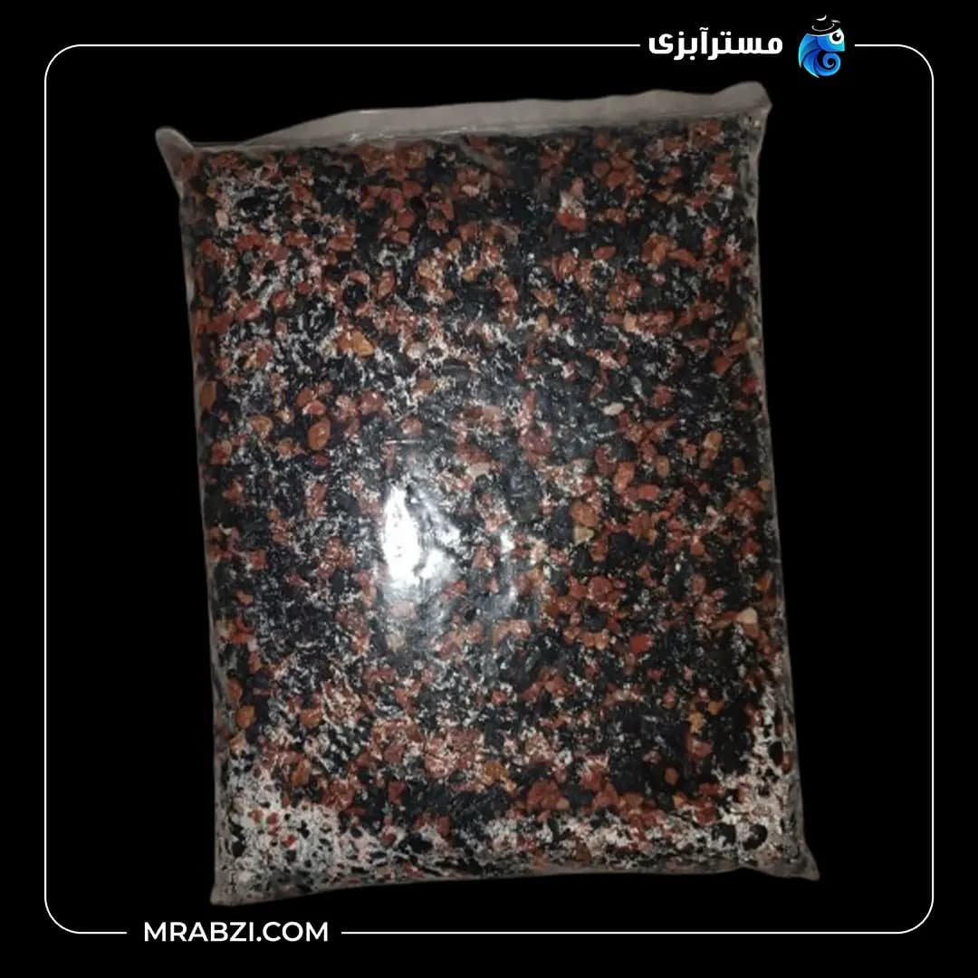 شن ریز نارنجی مشکی(5 کیلو)