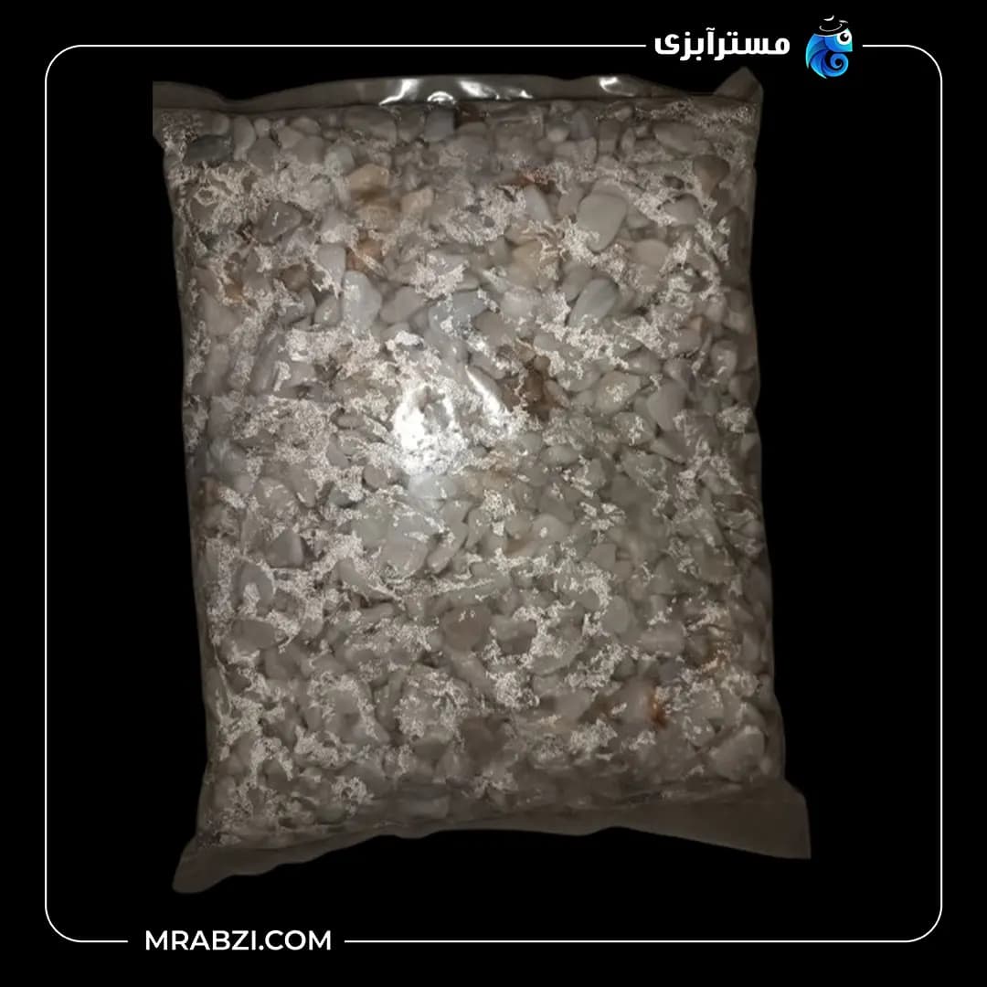 شن سفید درشت آکواریوم (5 کیلو)