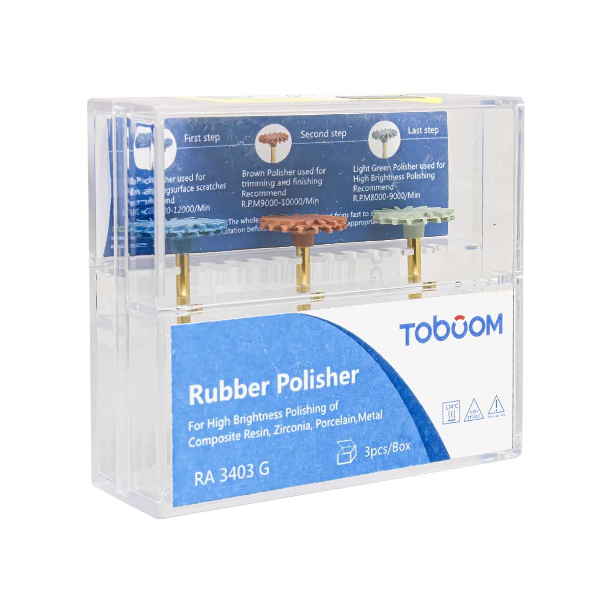 کیت مولت خورشیدی چند منظوره توبوم – Toboom Rubber Polisher Multipurpose — تصویر ۳