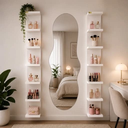 شلف دیواری چوبیکو مدل shelf500 مجموعه 2 عددی مبلمان فرنا مدل 1122314