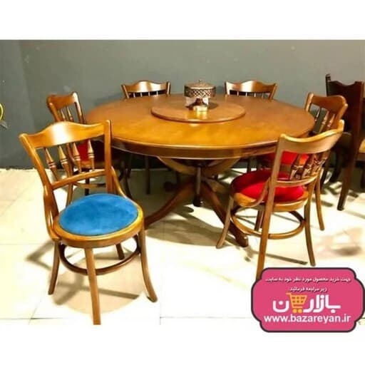 میز نهارخوری 6 نفره کد 1121 ارسال به سراسر کشور مبلمان فرنا مدل 1113454