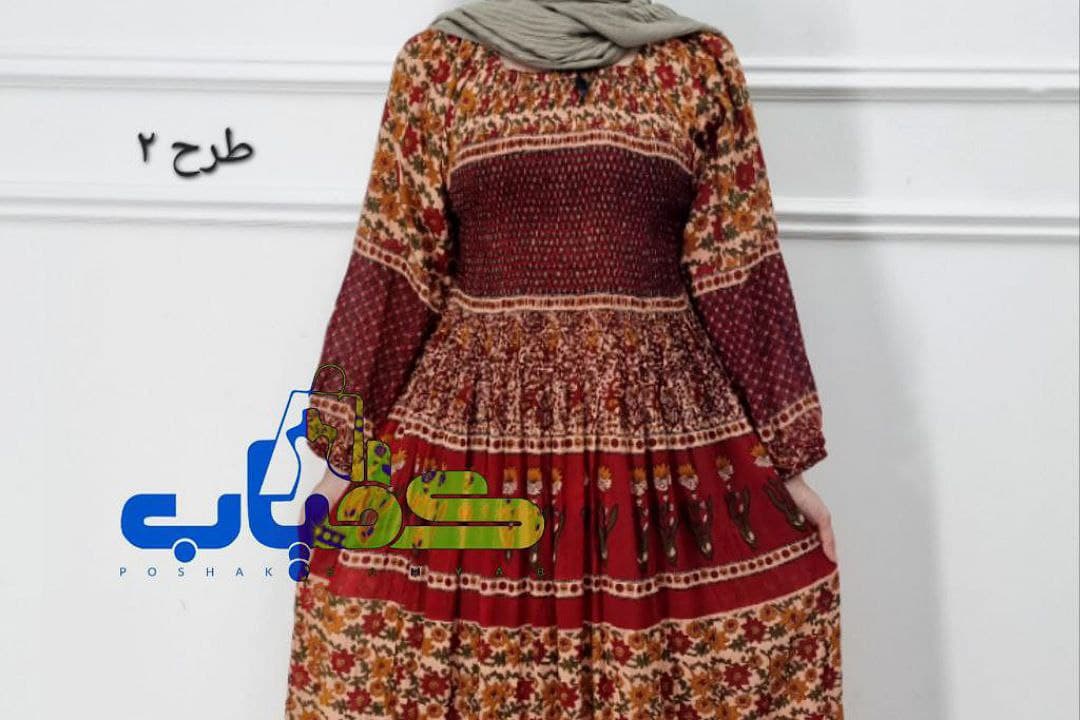 پیراهن ساحلی کریشه وارداتی هندی/کد587